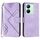 Per vivo Y36 5G Global/Y36 4G Global Line Pattern Skin Feel Custodia in pelle per cellulare (viola chiaro) Per vivo Y36 5G Global/Y36 4G Global Line Pattern Skin Feel Custodia in pelle per cellulare (viola chiaro)