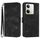 Custodia in pelle per vivo Y100 5G Global Line Pattern Skin Feel (nera)