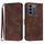 Per vivo V27 5G Global/V27 Pro 5G Global Line Pattern Skin Feel Custodia in pelle per telefono (caffè) Per vivo V27 5G Global/V27 Pro 5G Global Line Pattern Skin Feel Custodia in pelle per telefono (caffè)