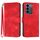 Custodia in pelle per vivo V27e 4G Global/T2 4G Global Line con motivo skin Feel (rosso) Custodia in pelle per vivo V27e 4G Global/T2 4G Global Line con motivo skin Feel (rosso)