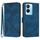 Custodia in pelle per vivo Y02s 4G Global Line Pattern Skin Feel (blu reale) Custodia in pelle per vivo Y02s 4G Global Line Pattern Skin Feel (blu reale)