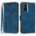 Custodia in pelle per vivo Y75 5G Global/T1 5G Global Line Pattern Skin Feel (blu reale) Custodia in pelle per vivo Y75 5G Global/T1 5G Global Line Pattern Skin Feel (blu reale)