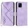 Custodia in pelle per vivo Y72 5G India Line Pattern Skin Feel (viola chiaro) Custodia in pelle per vivo Y72 5G India Line Pattern Skin Feel (viola chiaro)