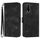 Per vivo Y20/Y20i/Y11s/Y12s/iQOO U1x Custodia in pelle con motivo a linee Skin Feel (Nero) Per vivo Y20/Y20i/Y11s/Y12s/iQOO U1x Custodia in pelle con motivo a linee Skin Feel (Nero)