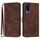 Custodia in pelle per vivo Y51 2020 India/Y31 4G India Line Pattern Skin Feel (caffè) Custodia in pelle per vivo Y51 2020 India/Y31 4G India Line Pattern Skin Feel (caffè)