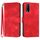 Per vivo Y30 4G Global Line Pattern Skin Feel Custodia in pelle per cellulare (rossa) Per vivo Y30 4G Global Line Pattern Skin Feel Custodia in pelle per cellulare (rossa)