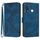 Custodia in pelle per vivo Y19/U3/Y5s/Z5i/U20 con motivo a linee Skin Feel (blu reale) Custodia in pelle per vivo Y19/U3/Y5s/Z5i/U20 con motivo a linee Skin Feel (blu reale)