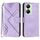Per vivo Y27 4G Global Line Pattern Skin Feel Custodia in pelle per telefono (viola chiaro) Per vivo Y27 4G Global Line Pattern Skin Feel Custodia in pelle per telefono (viola chiaro)