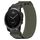 Per cinturino per orologio Garmin Fenix 5S Plus da 20 mm in nylon con chiusura a strappo (grigio) Per cinturino per orologio Garmin Fenix 5S Plus da 20 mm in nylon con chiusura a strappo (grigio)