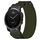 Per cinturino per orologio Garmin Fenix 5S Plus da 20 mm in nylon con chiusura a strappo (verde militare) Per cinturino per orologio Garmin Fenix 5S Plus da 20 mm in nylon con chiusura a strappo (verde militare)