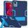 Per Lenovo Tab M11/Xiaoxin Pad 11 2024 Custodia per tablet PC ibrida in silicone con colori a contrasto con supporto (blu navy) Per Lenovo Tab M11/Xiaoxin Pad 11 2024 Custodia per tablet PC ibrida in silicone con colori a contrasto con supporto (blu navy)