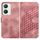 Per vivo Y03 4G Global YX0060 Custodia in pelle per telefono con testa di elefante in rilievo con cordino (rosa) Per vivo Y03 4G Global YX0060 Custodia in pelle per telefono con testa di elefante in rilievo con cordino (rosa)