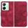 Per vivo Y27s 4G Global YX0060 Custodia in pelle per telefono con testa di elefante in rilievo con cordino (rosa rossa) Per vivo Y27s 4G Global YX0060 Custodia in pelle per telefono con testa di elefante in rilievo con cordino (rosa rossa)