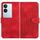 Per vivo V29 5G Global/V29 Pro YX0060 Custodia in pelle per telefono con testa di elefante in rilievo con cordino (rosso) Per vivo V29 5G Global/V29 Pro YX0060 Custodia in pelle per telefono con testa di elefante in rilievo con cordino (rosso)
