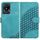 Per vivo Y02A 4G/Y02 4G/Y11 2023/Y02t YX0060 Custodia in pelle per telefono con testa di elefante in rilievo con cordino (azzurro) Per vivo Y02A 4G/Y02 4G/Y11 2023/Y02t YX0060 Custodia in pelle per telefono con testa di elefante in rilievo con cordino (azzurro)