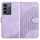Per vivo V27 5G Global/V27 Pro 5G Global YX0060 Custodia in pelle per telefono con testa di elefante in rilievo con cordino (viola chiaro) Per vivo V27 5G Global/V27 Pro 5G Global YX0060 Custodia in pelle per telefono con testa di elefante in rilievo con cordino (viola chiaro)