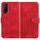 Per vivo Y72 5G/iQOO Z3/Y52 5G YX0060 Custodia in pelle per telefono con testa di elefante in rilievo con cordino(Rosso) Per vivo Y72 5G/iQOO Z3/Y52 5G YX0060 Custodia in pelle per telefono con testa di elefante in rilievo con cordino(Rosso)