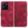 Per vivo Y77e 5G YX0060 Custodia in pelle per telefono con testa di elefante in rilievo con cordino (rosa rosso) Per vivo Y77e 5G YX0060 Custodia in pelle per telefono con testa di elefante in rilievo con cordino (rosa rosso)