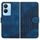 Per vivo Y02s 4G Global YX0060 Custodia in pelle per telefono con testa di elefante in rilievo con cordino (blu reale) Per vivo Y02s 4G Global YX0060 Custodia in pelle per telefono con testa di elefante in rilievo con cordino (blu reale)