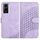Per vivo iQOO U5e 5G/Y30 5G/Y33e 5G YX0060 Custodia in pelle per telefono con testa di elefante in rilievo con cordino (viola chiaro) Per vivo iQOO U5e 5G/Y30 5G/Y33e 5G YX0060 Custodia in pelle per telefono con testa di elefante in rilievo con cordino (viola chiaro)