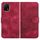 Per vivo Y72 5G India YX0060 Custodia in pelle per telefono con testa di elefante in rilievo con cordino (rosa rossa) Per vivo Y72 5G India YX0060 Custodia in pelle per telefono con testa di elefante in rilievo con cordino (rosa rossa)