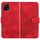 Per vivo Y72 5G India YX0060 Custodia in pelle per telefono con testa di elefante in rilievo con cordino (rosso) Per vivo Y72 5G India YX0060 Custodia in pelle per telefono con testa di elefante in rilievo con cordino (rosso)