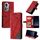 Per OPPO Reno11 5G Global Skin Feel Custodia per telefono in pelle con giunzione (rossa) Per OPPO Reno11 5G Global Skin Feel Custodia per telefono in pelle con giunzione (rossa)