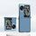 Per OPPO Find N3 Flip Sfumatura di colore Skin Feel PC Custodia antiurto a copertura totale (blu sfumato) Per OPPO Find N3 Flip Sfumatura di colore Skin Feel PC Custodia antiurto a copertura totale (blu sfumato)