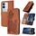 Custodia per telefono in pelle con vibrazione in rilievo fiore Datura per vivo V29 5G Global/V29 Pro (marrone) Custodia per telefono in pelle con vibrazione in rilievo fiore Datura per vivo V29 5G Global/V29 Pro (marrone)