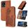 Per vivo Y02A 4G/Y02 4G/Y11 2023/Y02t Datura Custodia in pelle con motivo floreale in rilievo (marrone) Per vivo Y02A 4G/Y02 4G/Y11 2023/Y02t Datura Custodia in pelle con motivo floreale in rilievo (marrone)