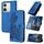 Custodia per telefono in pelle con vibrazione in rilievo fiore Global Datura per vivo Y100 5G (blu) Custodia per telefono in pelle con vibrazione in rilievo fiore Global Datura per vivo Y100 5G (blu)