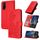 Per vivo Y72 5G/iQOO Z3/Y52 5G Datura Custodia in pelle con motivo floreale in rilievo (Rosso) Per vivo Y72 5G/iQOO Z3/Y52 5G Datura Custodia in pelle con motivo floreale in rilievo (Rosso)