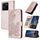 Custodia per telefono in pelle con vibrazione in rilievo fiore Datura per vivo Y77e 5G (oro rosa) Custodia per telefono in pelle con vibrazione in rilievo fiore Datura per vivo Y77e 5G (oro rosa)