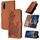 Custodia per cellulare in pelle con vibrazione in rilievo fiore Datura per vivo Y70s (marrone) Custodia per cellulare in pelle con vibrazione in rilievo fiore Datura per vivo Y70s (marrone)