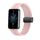 Per Honor Band 9 cinturino magnetico pieghevole in silicone con fibbia nera (rosa chiaro) Per Honor Band 9 cinturino magnetico pieghevole in silicone con fibbia nera (rosa chiaro)