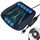 Cuscino del sedile traspirante ventilato estivo per auto USB (Ventilatore da 8 set blu scuro)