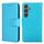 Custodia per telefono in pelle con texture cristallo per Samsung Galaxy S24 5G (blu cielo) Custodia per telefono in pelle con texture cristallo per Samsung Galaxy S24 5G (blu cielo)