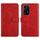 Per Honor 200 Lite HT03 Custodia per cellulare in pelle con vibrazione a farfalla in rilievo Skin Feel (rossa) Per Honor 200 Lite HT03 Custodia per cellulare in pelle con vibrazione a farfalla in rilievo Skin Feel (rossa)
