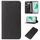 Custodia per telefono in pelle con chiusura magnetica per vivo S18 (nera)