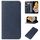 Custodia per telefono in pelle con chiusura magnetica per vivo S18 Pro (blu) Custodia per telefono in pelle con chiusura magnetica per vivo S18 Pro (blu)