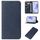 Custodia per telefono in pelle con chiusura magnetica per vivo S18e (blu)