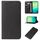 Custodia per telefono in pelle con chiusura magnetica per vivo T3 (nera)