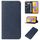 Custodia per telefono in pelle con chiusura magnetica per vivo V40 SE (blu) Custodia per telefono in pelle con chiusura magnetica per vivo V40 SE (blu)