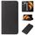 Custodia per telefono in pelle con chiusura magnetica per vivo X100 (nera) Custodia per telefono in pelle con chiusura magnetica per vivo X100 (nera)