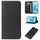 Custodia per telefono in pelle con chiusura magnetica per vivo Y100i (nera)