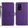 Custodia per telefono in pelle con struttura a griglia rombica per Honor 200 Lite (viola) Custodia per telefono in pelle con struttura a griglia rombica per Honor 200 Lite (viola)