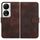 Per Honor X7b YX0060 Custodia in pelle per telefono con testa di elefante in rilievo con cordino (caffè) Per Honor X7b YX0060 Custodia in pelle per telefono con testa di elefante in rilievo con cordino (caffè)