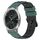 Per Garminmove Luxe 20mm Cinturino in silicone poroso bicolore (verde oliva + nero) Per Garminmove Luxe 20mm Cinturino in silicone poroso bicolore (verde oliva + nero)