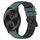 Per Garmin Garminmove Style 20mm Cinturino in silicone poroso bicolore (verde oliva + nero) Per Garmin Garminmove Style 20mm Cinturino in silicone poroso bicolore (verde oliva + nero)