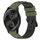 Per Garmin Garminmove Style 20mm Cinturino in silicone poroso bicolore (verde militare + nero) Per Garmin Garminmove Style 20mm Cinturino in silicone poroso bicolore (verde militare + nero)